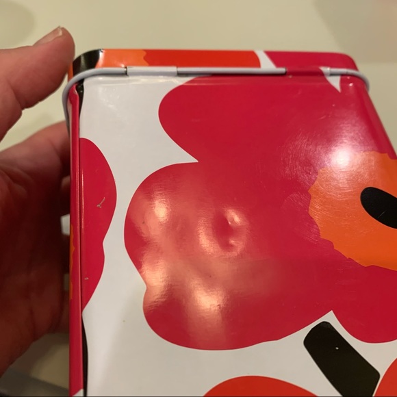 MARIMEKKO tin container with lid, Unikko - Picture 12 of 13
